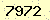 請輸入此驗證碼 : 7972