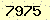 請輸入此驗證碼 : 7975