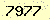 請輸入此驗證碼 : 7977