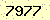 請輸入此驗證碼 : 7977