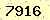 請輸入此驗證碼 : 7916