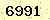 請輸入此驗證碼 : 6991