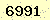 請輸入此驗證碼 : 6991