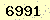 請輸入此驗證碼 : 6991