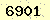 請輸入此驗證碼 : 6901