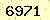 請輸入此驗證碼 : 6971