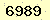 請輸入此驗證碼 : 6989