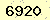 請輸入此驗證碼 : 6920