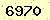 請輸入此驗證碼 : 6970