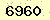請輸入此驗證碼 : 6960