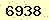 請輸入此驗證碼 : 6938