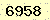 請輸入此驗證碼 : 6958
