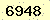 請輸入此驗證碼 : 6948