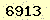 請輸入此驗證碼 : 6913
