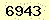 請輸入此驗證碼 : 6943