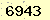 請輸入此驗證碼 : 6943
