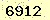 請輸入此驗證碼 : 6912