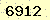 請輸入此驗證碼 : 6912