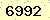 請輸入此驗證碼 : 6992