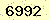 請輸入此驗證碼 : 6992