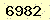 請輸入此驗證碼 : 6982