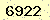 請輸入此驗證碼 : 6922