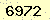 請輸入此驗證碼 : 6972