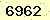 請輸入此驗證碼 : 6962