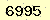 請輸入此驗證碼 : 6995