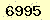 請輸入此驗證碼 : 6995