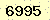 請輸入此驗證碼 : 6995