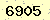 請輸入此驗證碼 : 6905