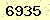 請輸入此驗證碼 : 6935
