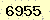 請輸入此驗證碼 : 6955