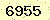 請輸入此驗證碼 : 6955