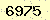請輸入此驗證碼 : 6975