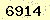 請輸入此驗證碼 : 6914