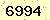 請輸入此驗證碼 : 6994