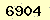 請輸入此驗證碼 : 6904