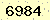 請輸入此驗證碼 : 6984