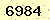 請輸入此驗證碼 : 6984