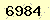 請輸入此驗證碼 : 6984