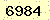 請輸入此驗證碼 : 6984