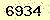 請輸入此驗證碼 : 6934