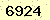 請輸入此驗證碼 : 6924