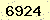 請輸入此驗證碼 : 6924