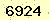 請輸入此驗證碼 : 6924