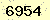 請輸入此驗證碼 : 6954