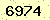 請輸入此驗證碼 : 6974