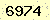 請輸入此驗證碼 : 6974